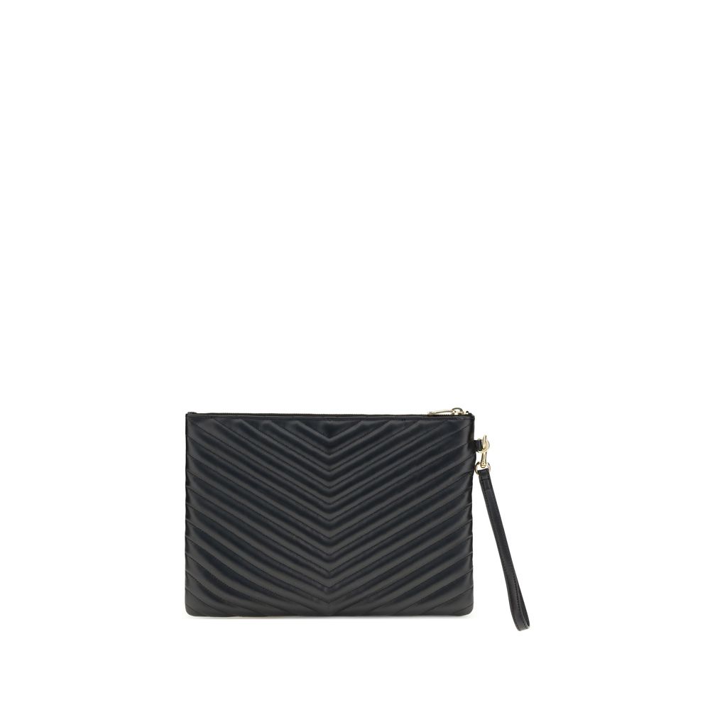 Saint Laurent Matelassé leather Pouch - Image 2