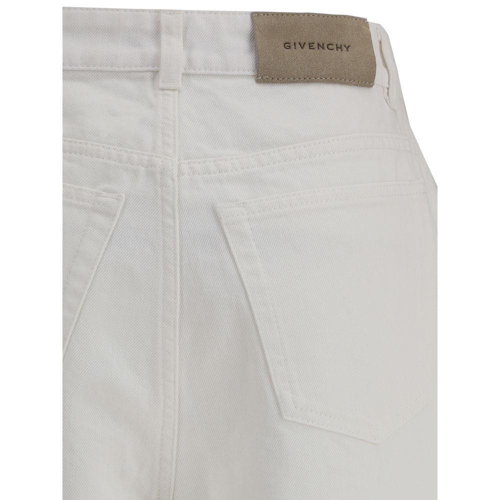 Givenchy White Cotton Jeans Denim - Image 3