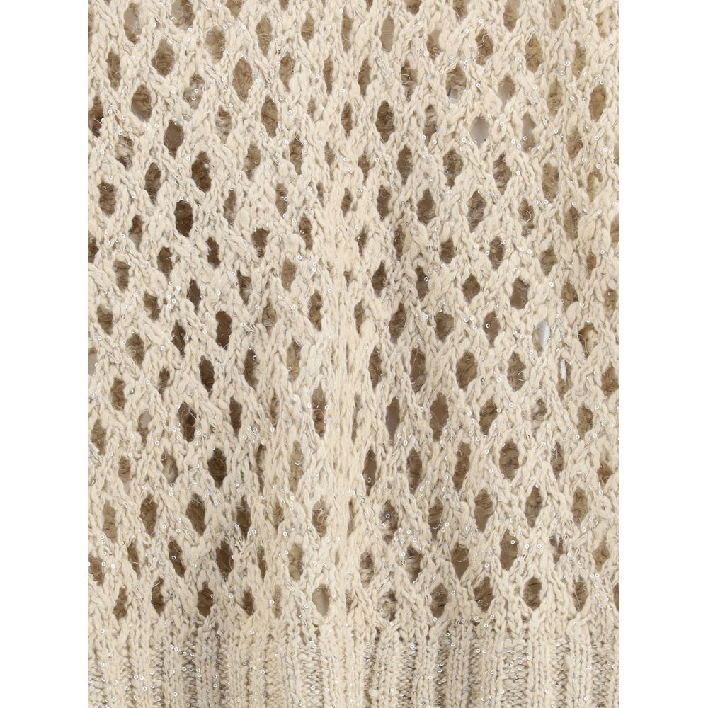 Brunello Cucinelli Mesh Sweater - Image 3