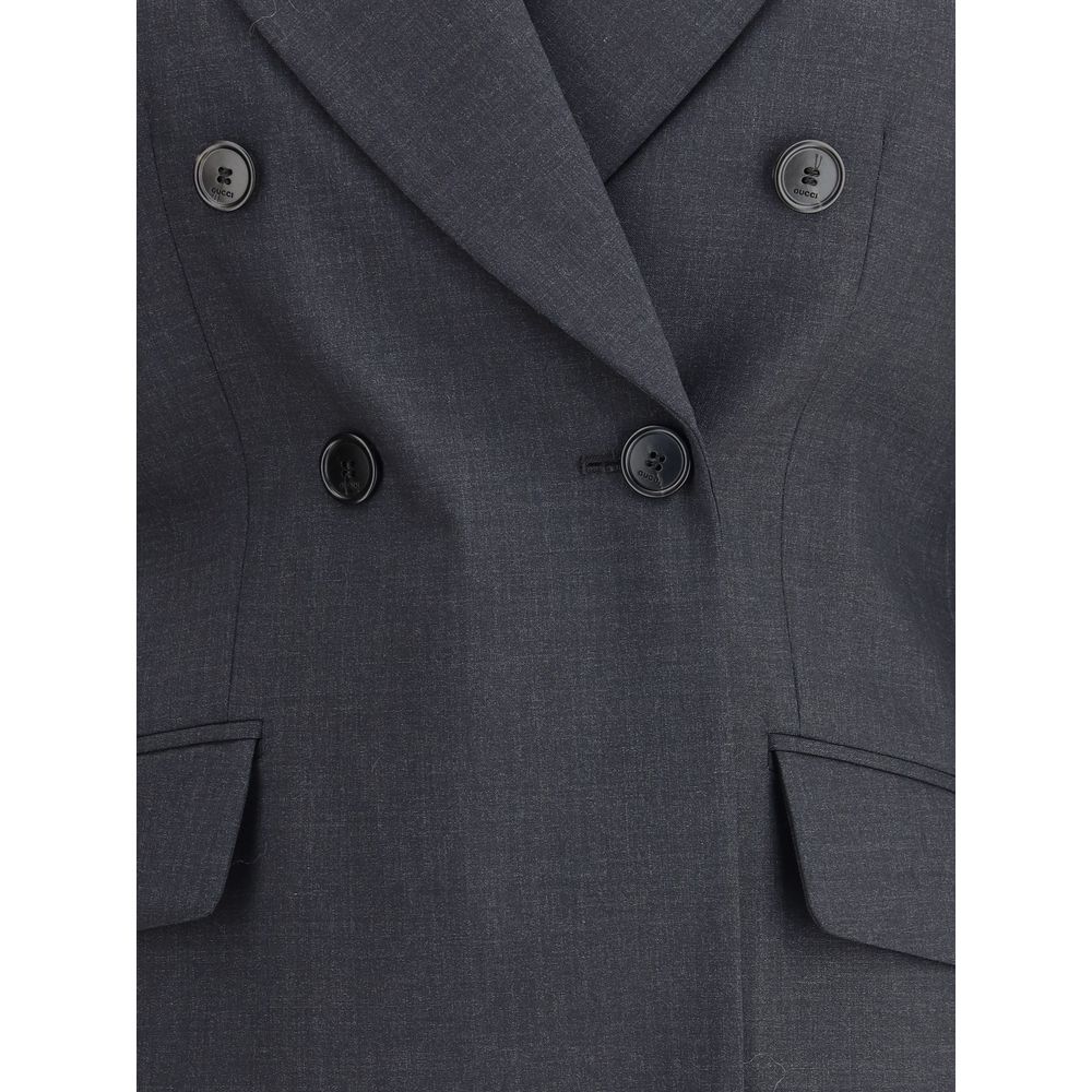 Gucci Gray Wool Clothing - Image 3