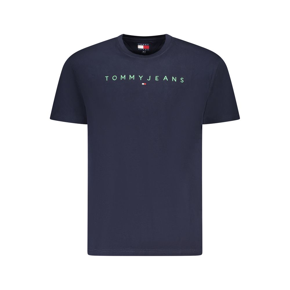 Tommy Hilfiger Blue Cotton Men's T-Shirt