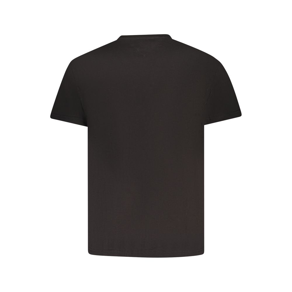 Tommy Hilfiger Black Cotton Men T-Shirt - Image 2