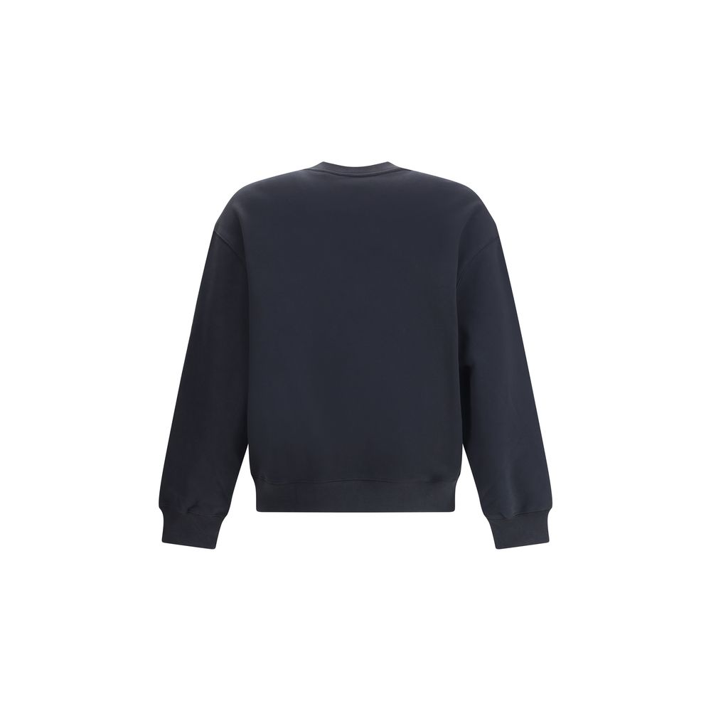 Maison Kitsuné Black Cotton Sweatshirt - Image 2