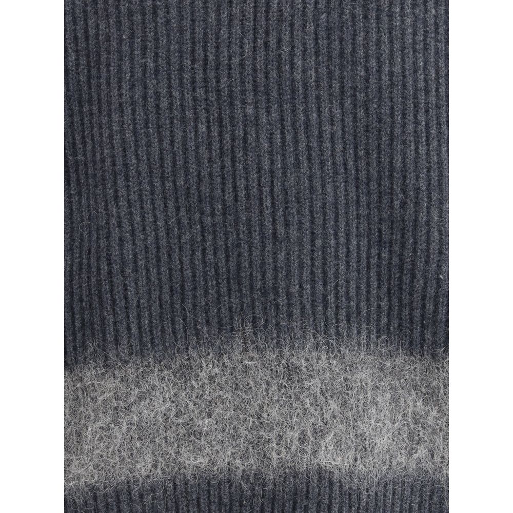 Dsquared² Gray Wool Sweatshirt - Image 3