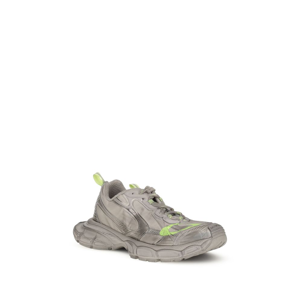 Balenciaga Gray Polyester Athletic Sneakers - Image 2