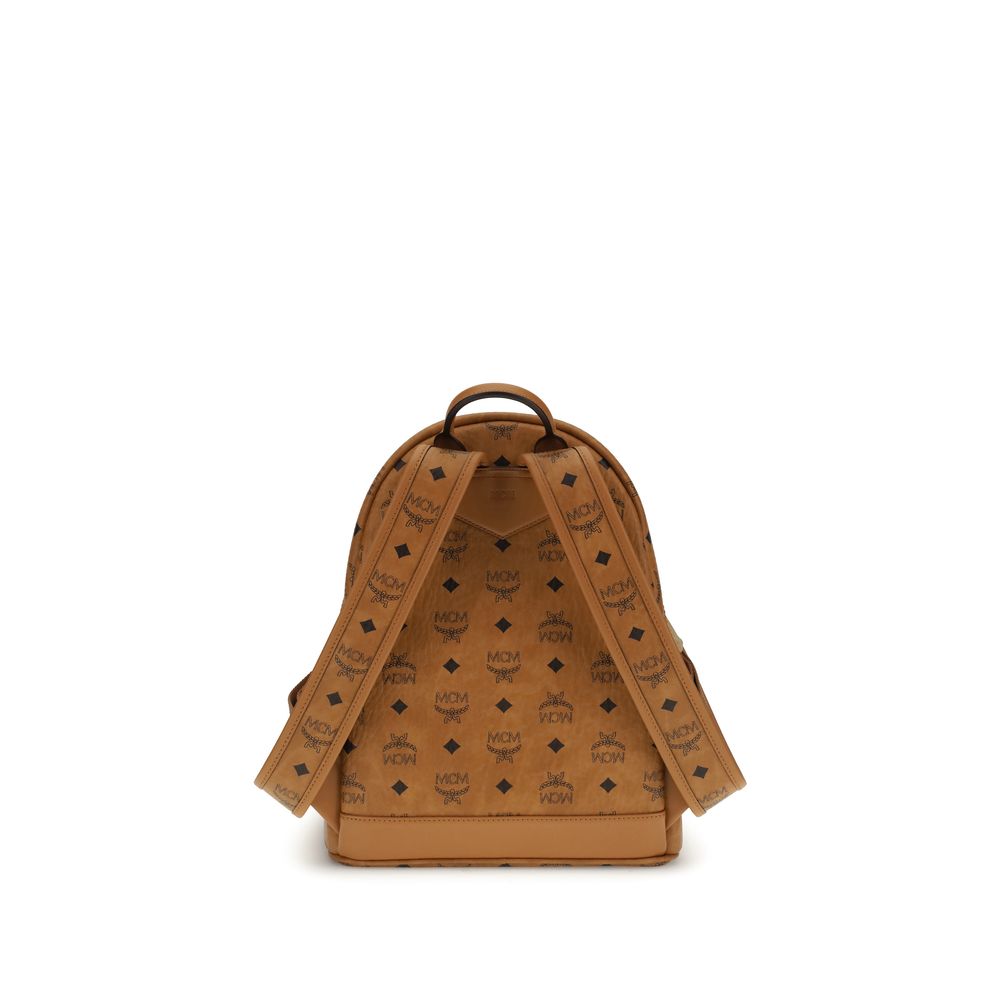MCM Printed canvas small Stark Backpack - Image 2