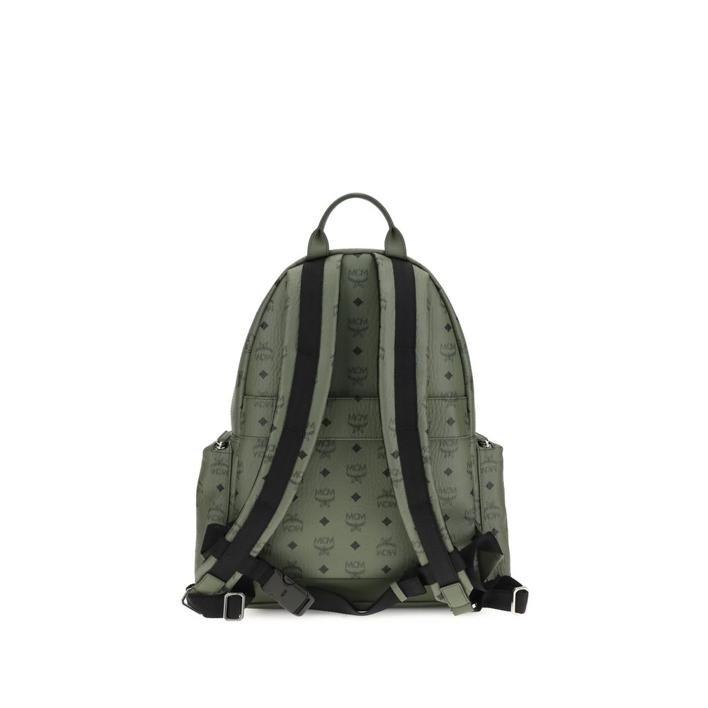 MCM Printed canvas Stark Backpack - Image 2