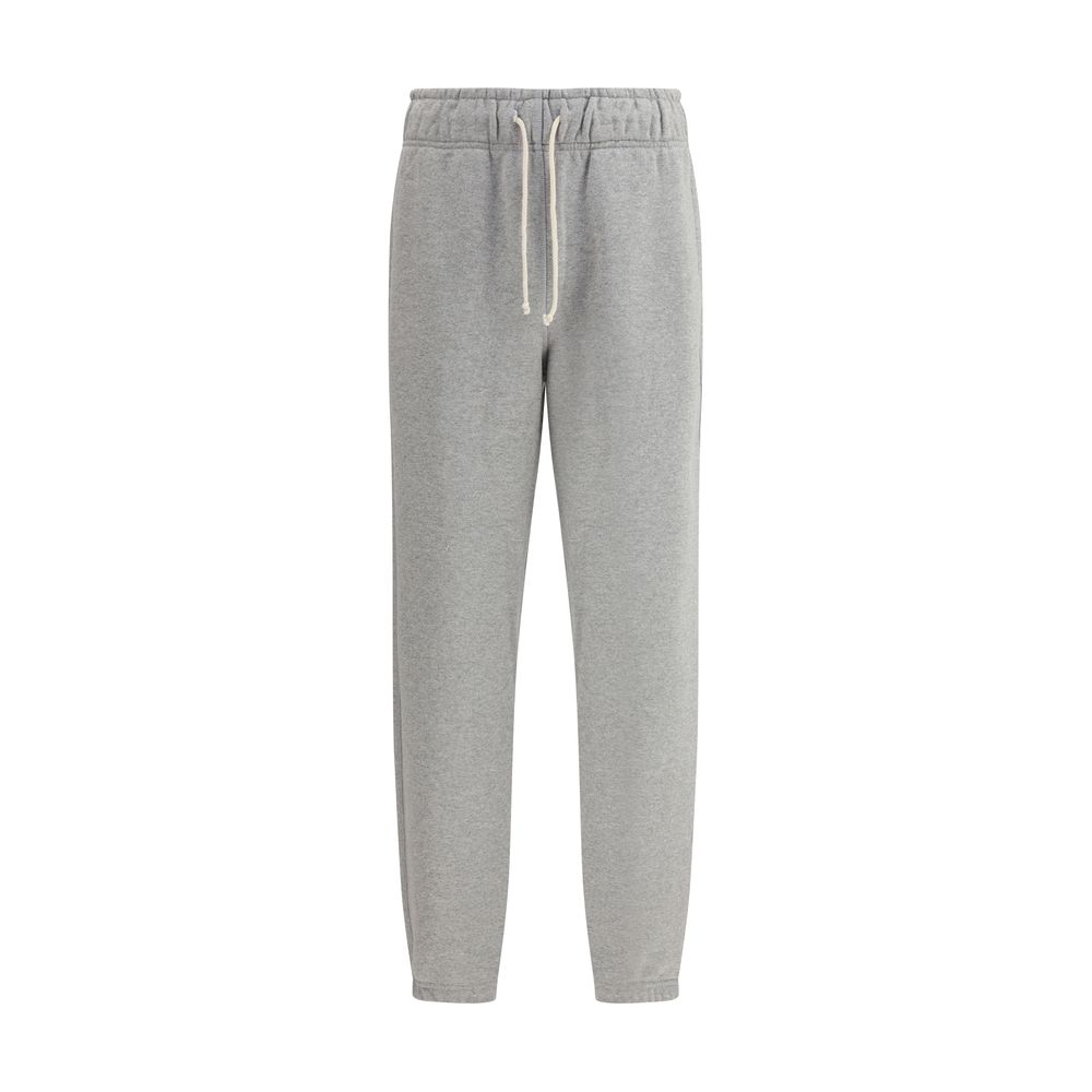 New Balance Gray Cotton Joggers (Workout Pants)