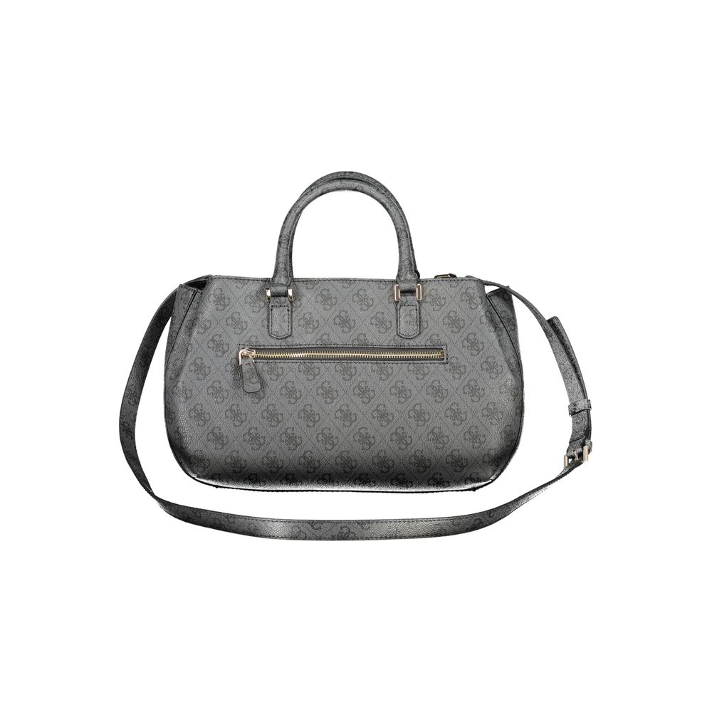 Guess Jeans Nero Poliuretano Women Handbag - Image 2