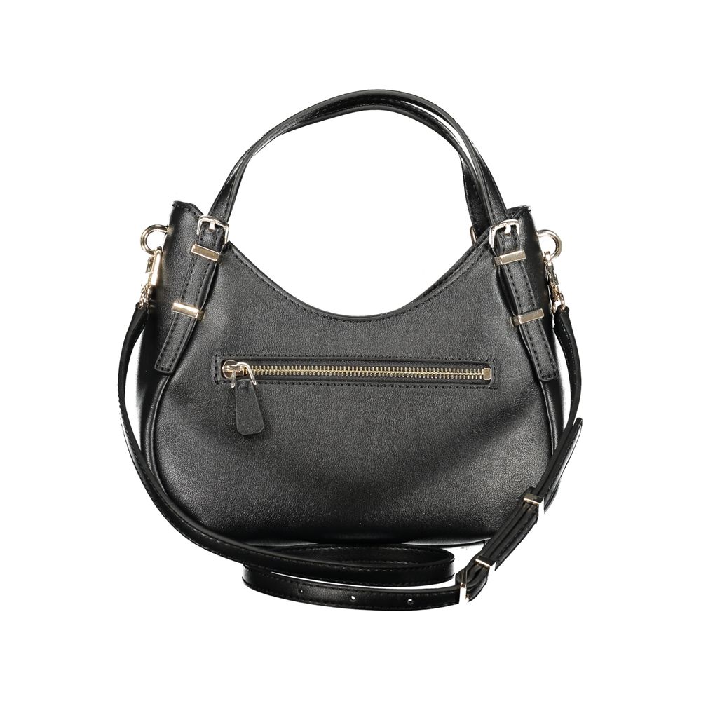 Guess Jeans Nero Poliuretano Women Handbag - Image 2