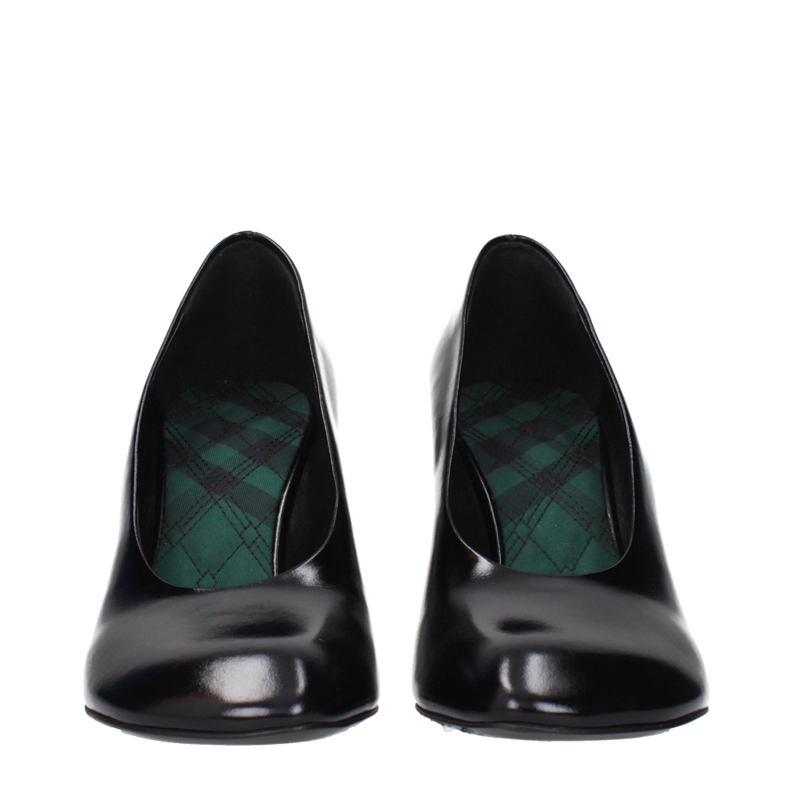 Burberry Black Leather High Heel Pumps - Image 3