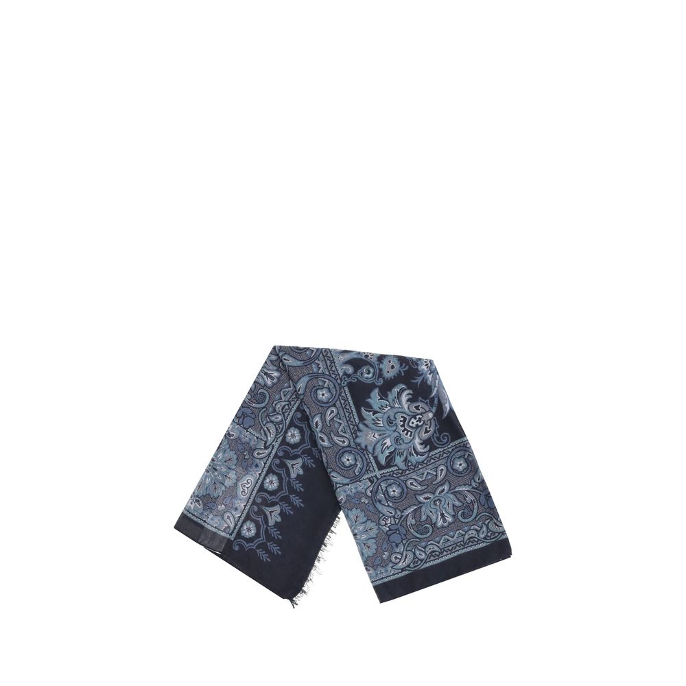 Etro Blue Modal Scarf - Image 2