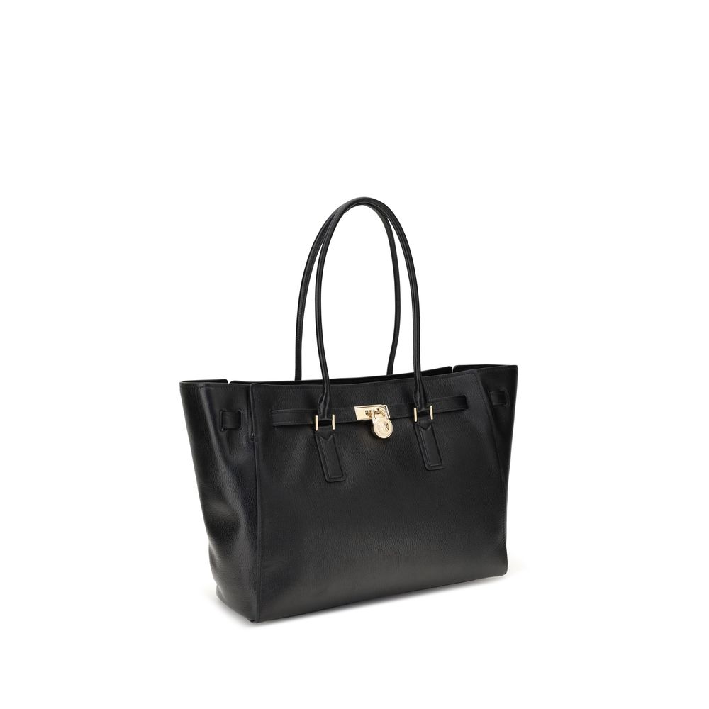 Michael Kors Black Calf Leather Bos Taurus Shoulder Bag - Image 2