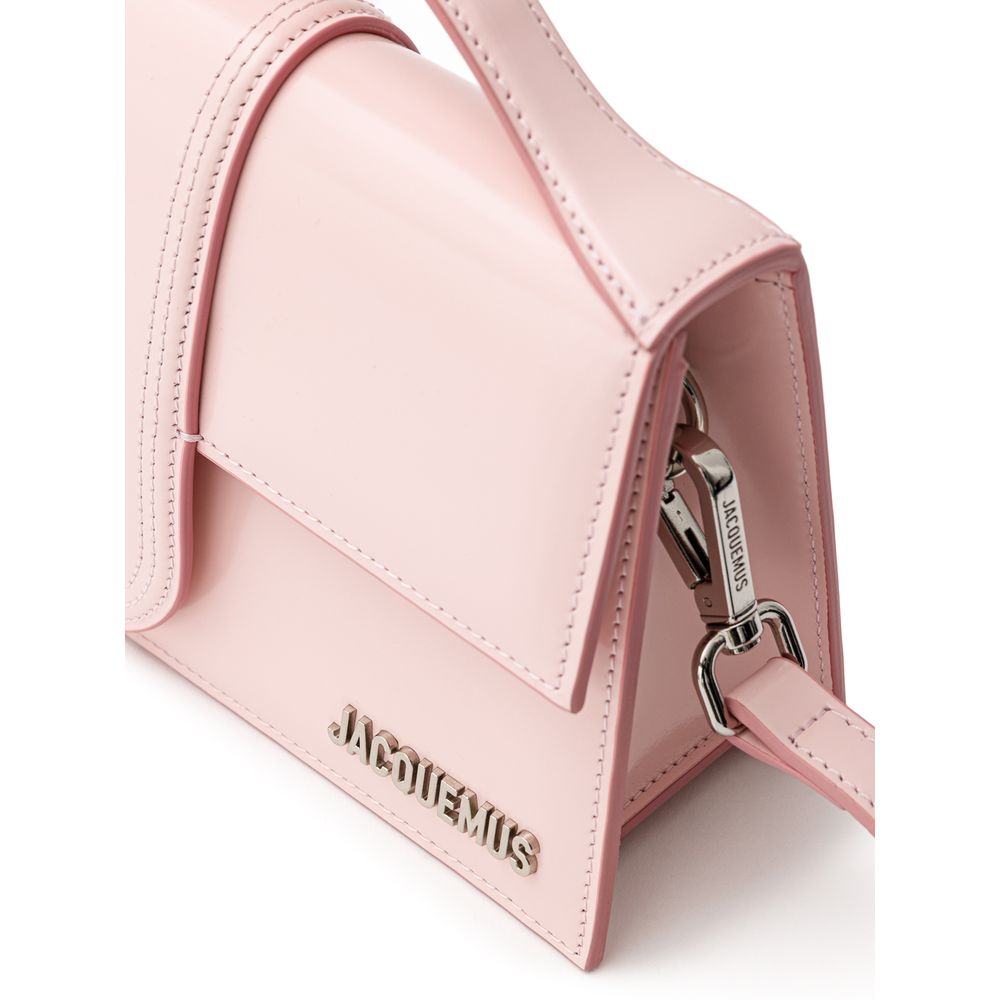 Jacquemus Pink Leather Handbag - Image 3