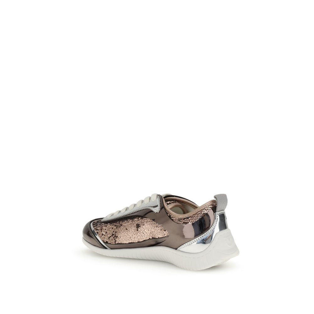 PINKO Multicolor Polyamide Low Top Sneakers - Image 3