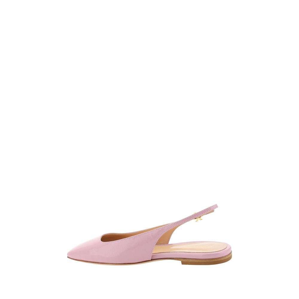 Gianvito Rossi Slingback Ballerinas - Image 3