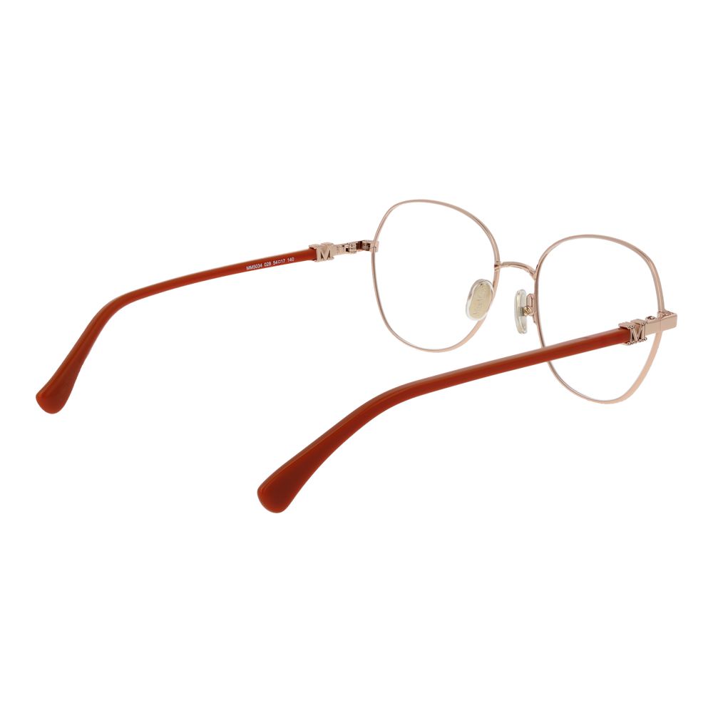 Max Mara Gold Metal Glasses (Frames) - Image 3