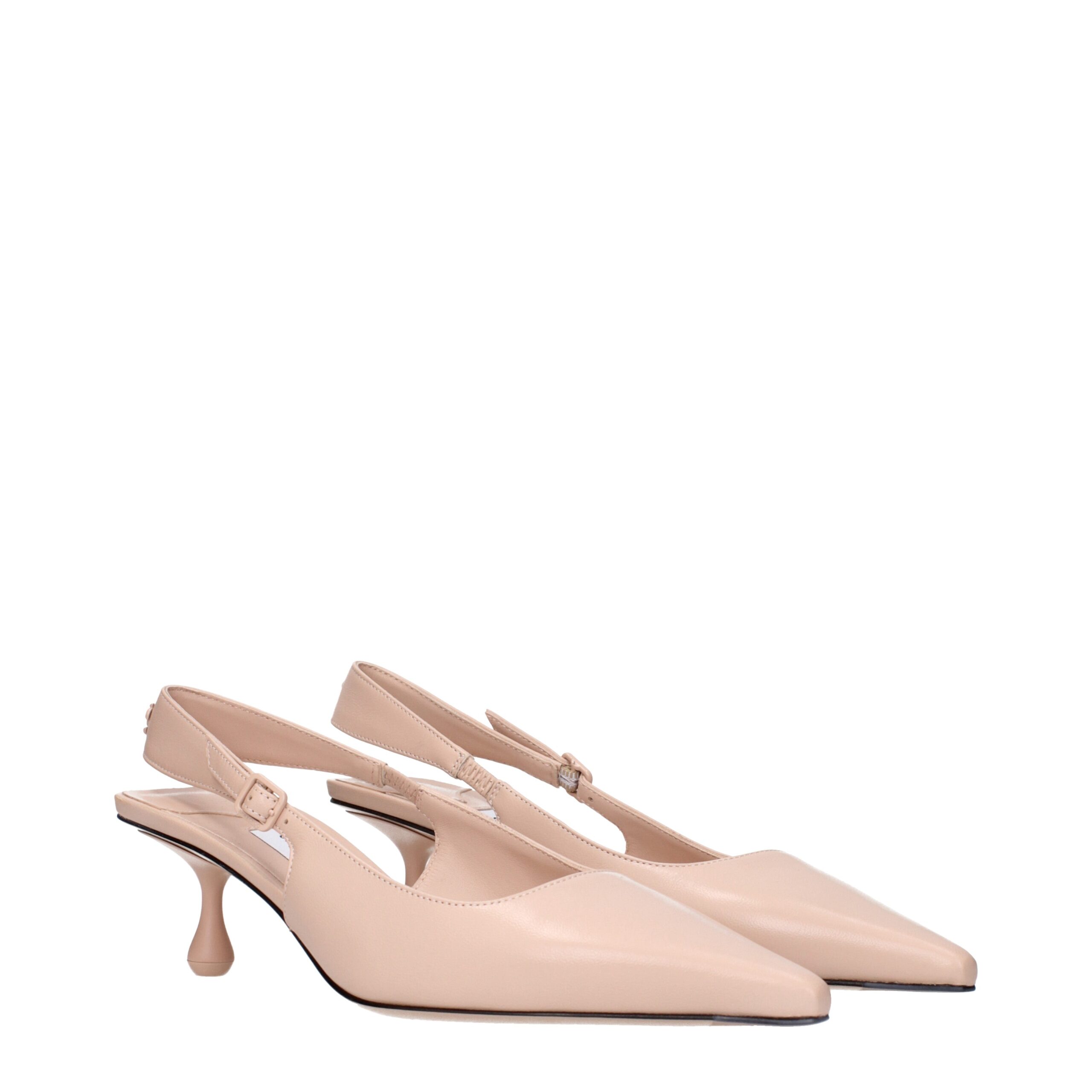 Jimmy Choo Pink Leather High Heel Pumps - Image 2