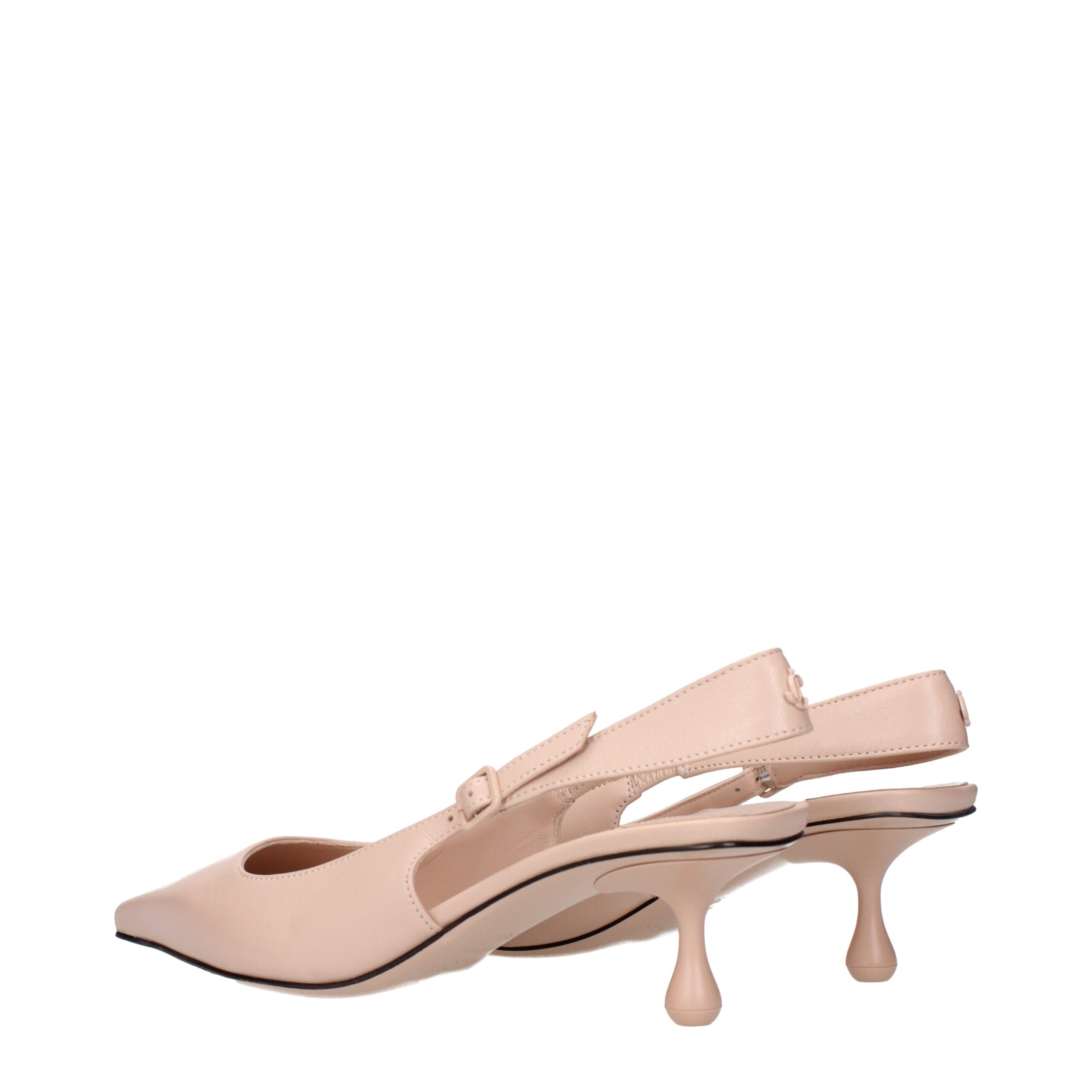 Jimmy Choo Pink Leather High Heel Pumps - Image 4