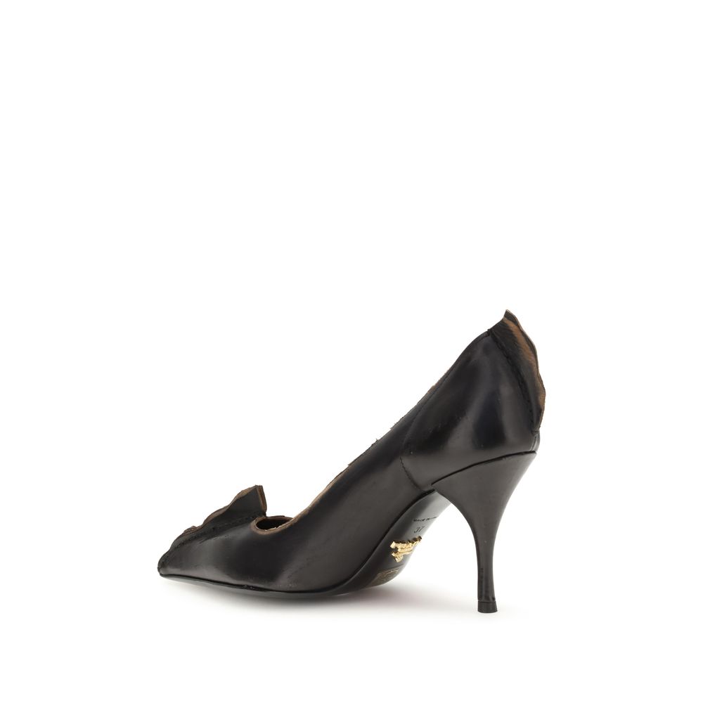 Prada Leather Pumps - Image 3