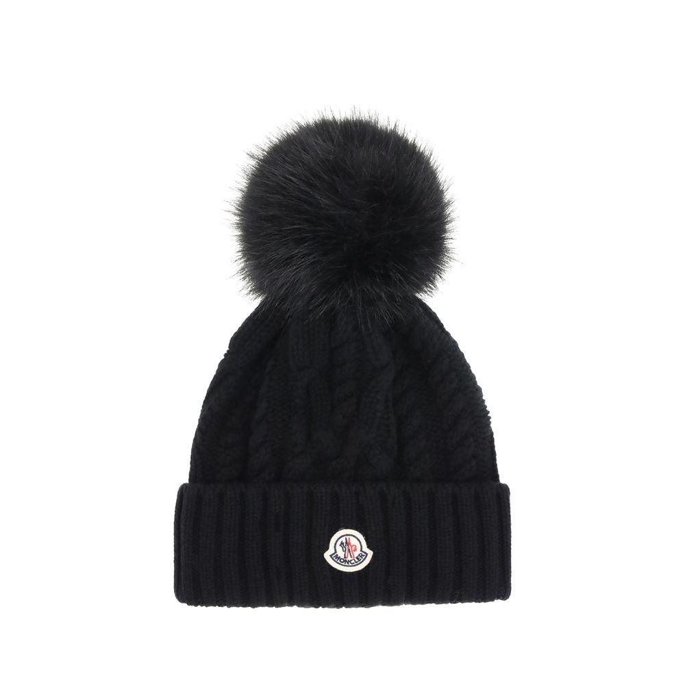 Moncler Cashmere blend Hat with pom-pon