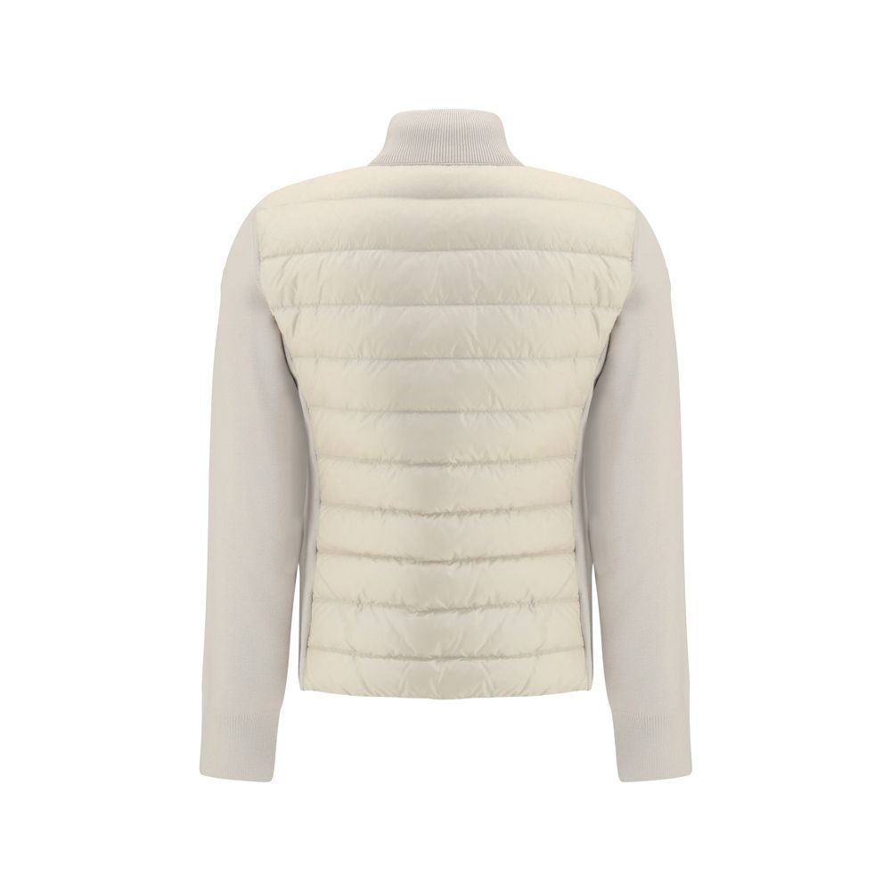 Moncler Padded Jacket with wool sleeves - Image 2
