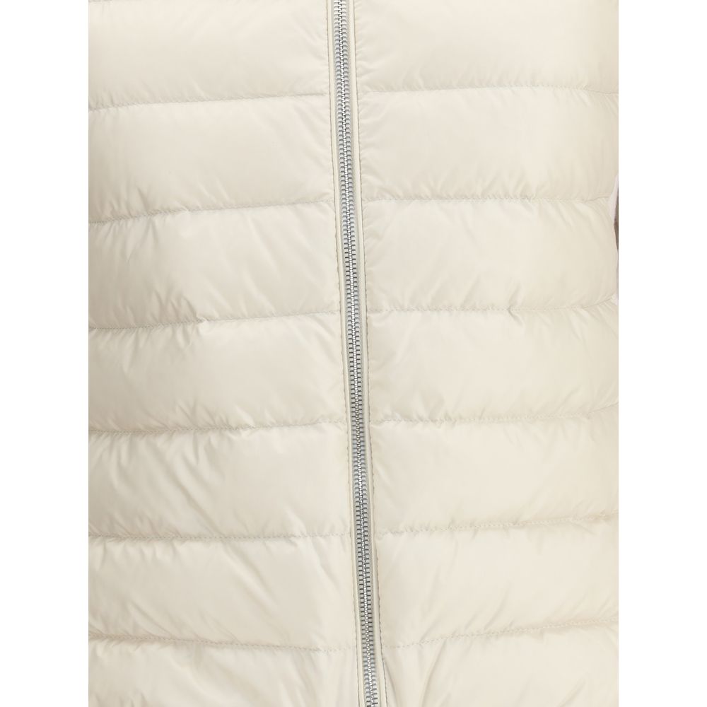 Moncler Padded Jacket with wool sleeves - Image 3