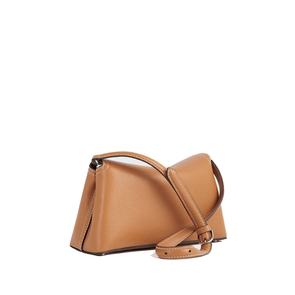TOTEME T-Lock grained-leather clutch Bag - Image 2