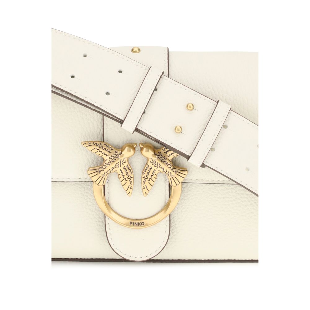 PINKO Love leather Shoulder Bag - Image 4