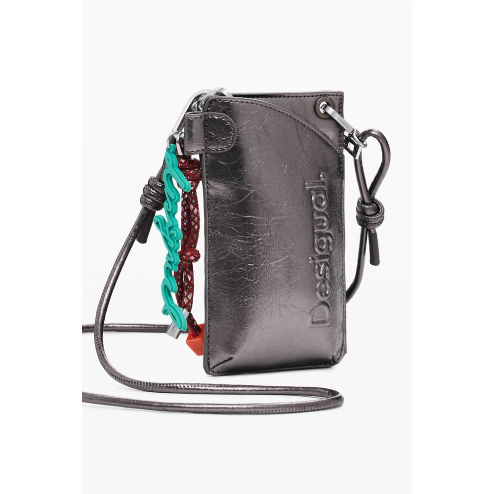 Desigual Bronze Polyethylene Women Wallet - Image 2