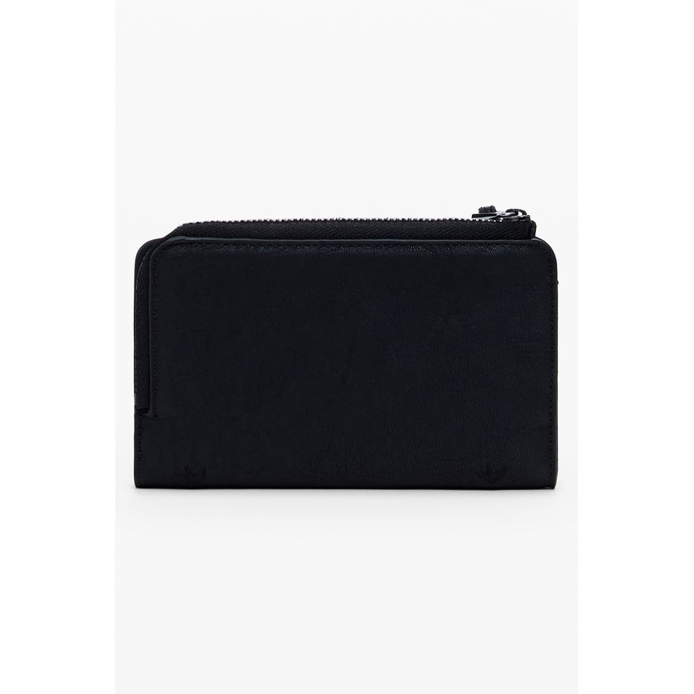 Desigual Nero Poliuretano Women Wallet - Image 3