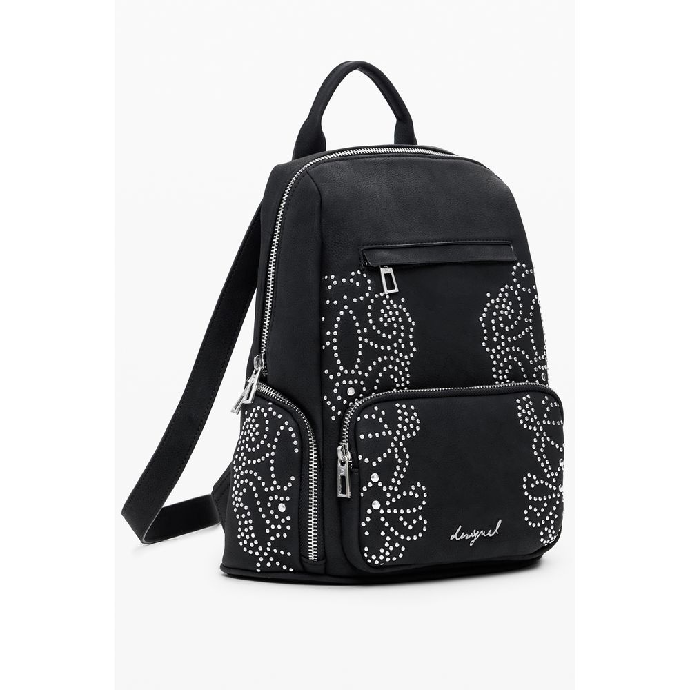 Desigual Black Polyethylene Women Backpack - Image 2