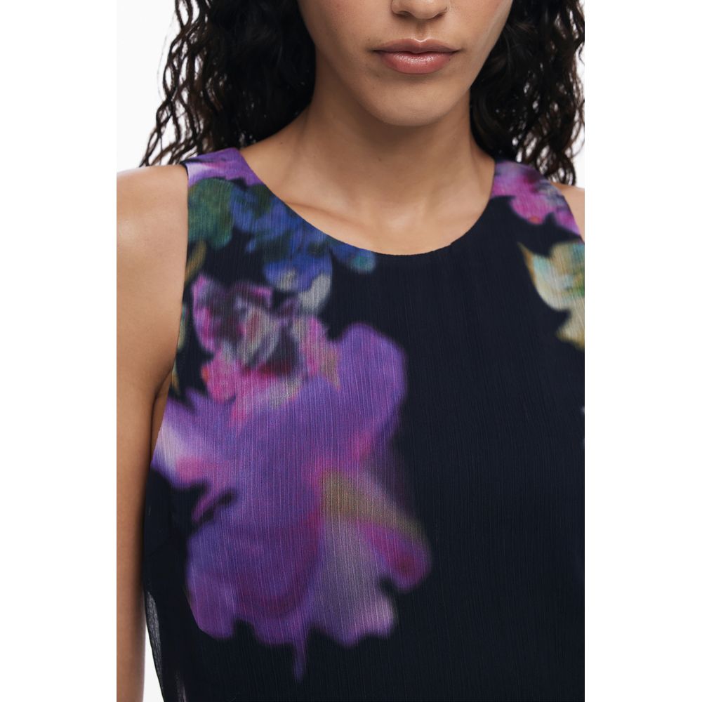 Desigual Black Polyester Women Dress - Image 3