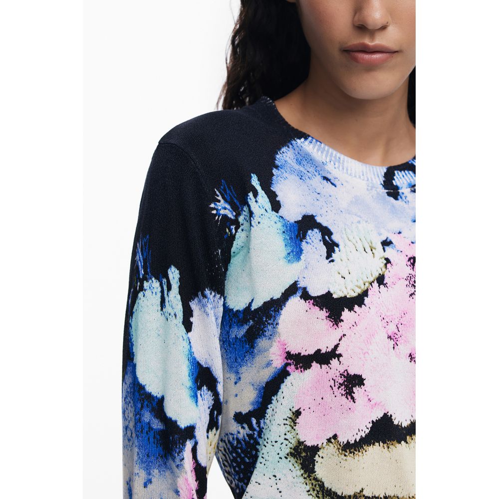Desigual Nero Viscosa Women Jersey - Image 3