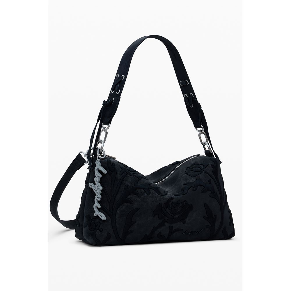 Desigual Black Polyurethane Women's Handbag - Image 2
