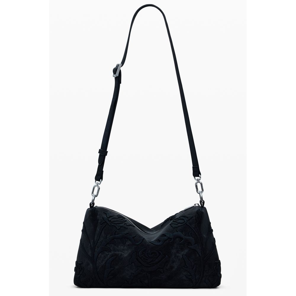 Desigual Black Polyurethane Women's Handbag - Image 3
