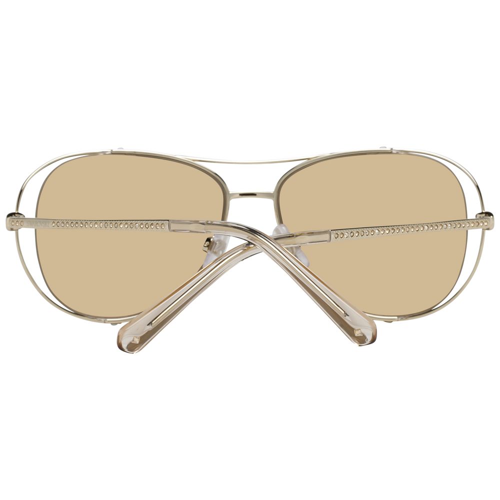 Swarovski Gold Women Sunglasses - Image 3