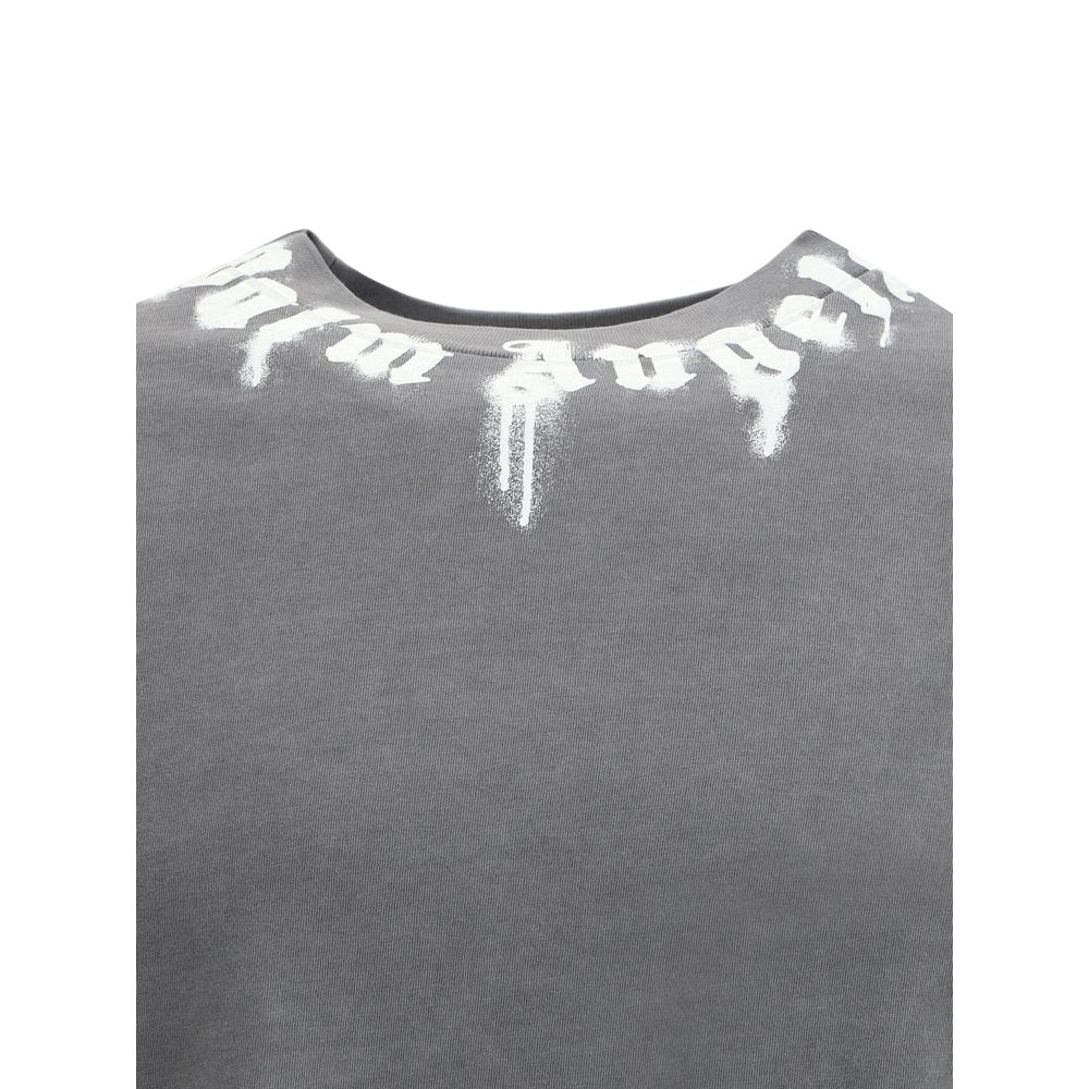 Palm Angels Cotton T-Shirt - Image 3