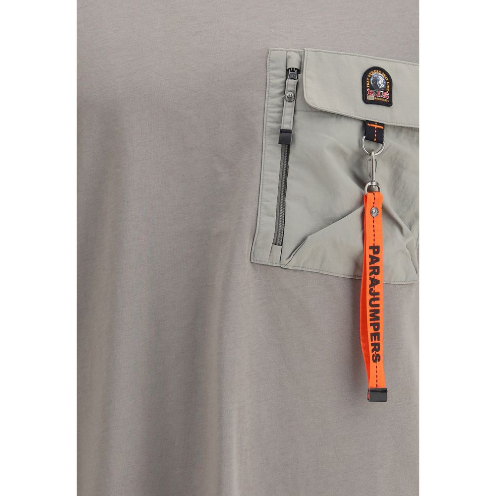 Parajumpers Bicolor Cotton T-Shirt - Image 3