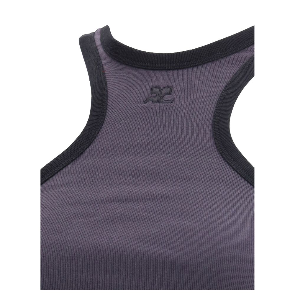 Courrèges Cotton Scuba mini Dress - Image 3