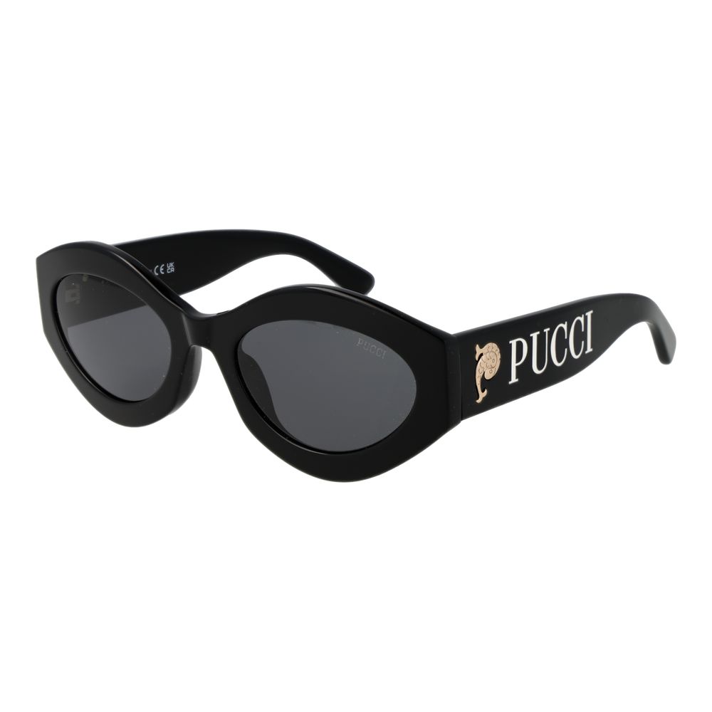 Emilio Pucci Black Women Sunglass