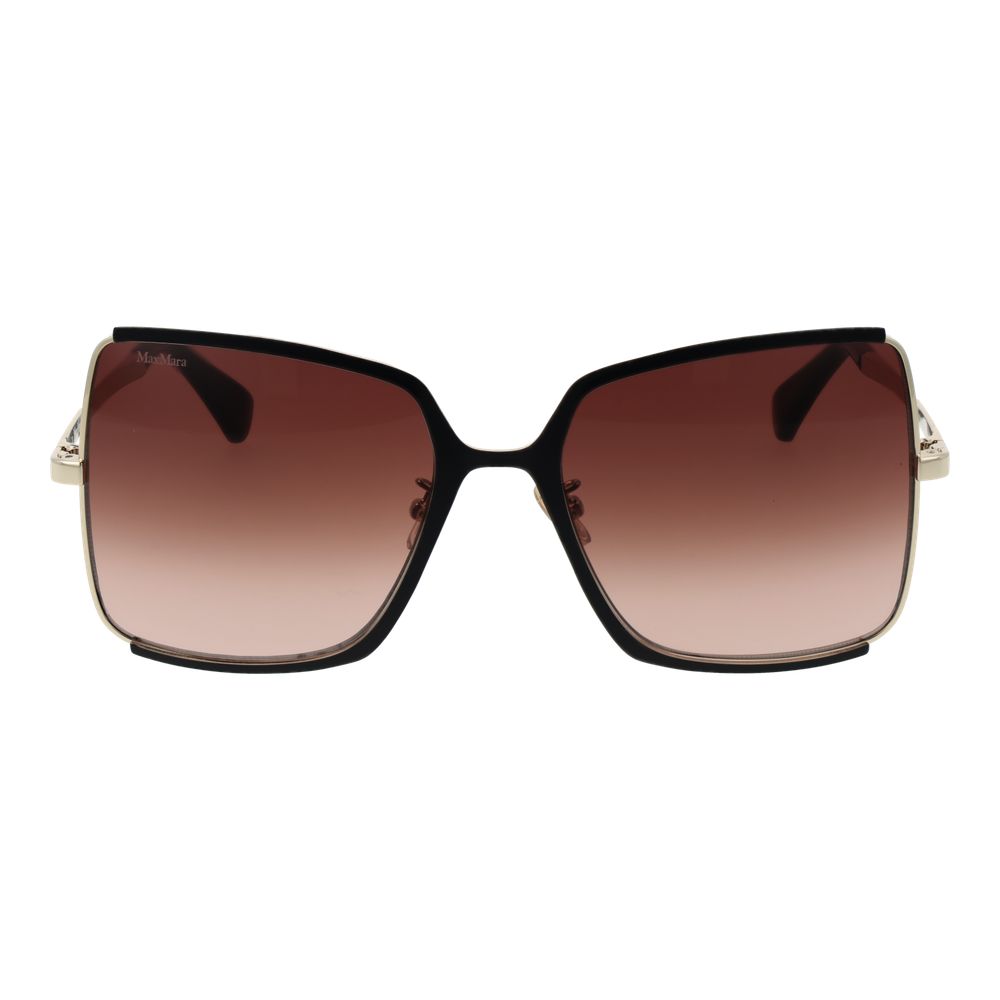 Max Mara Black Metal Sunglasses - Image 2