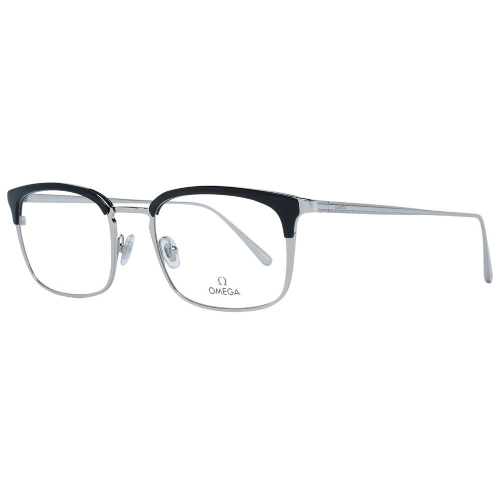 Omega Black Men Glasses Frame