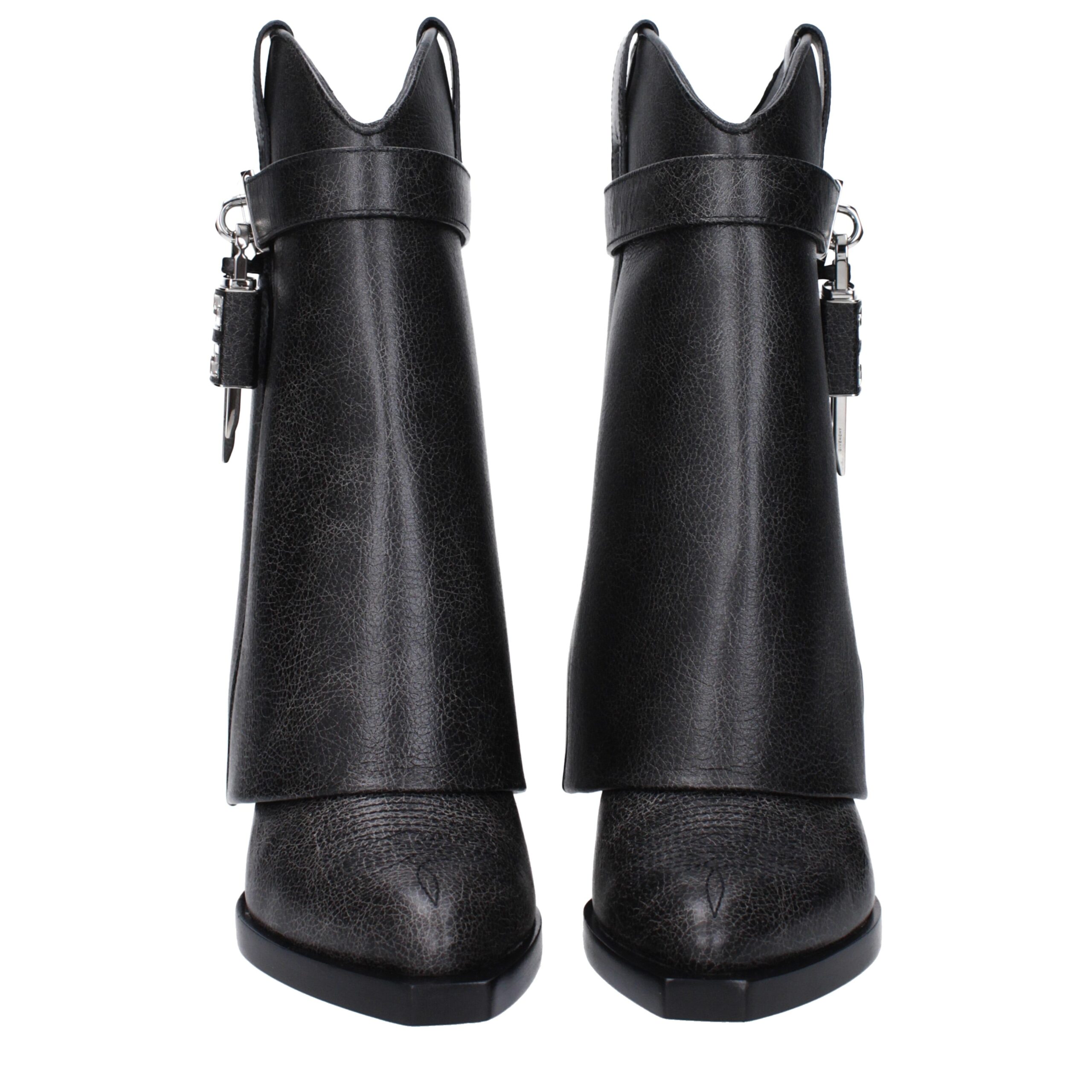 Givenchy Black Leather Ankle Boots - Image 3