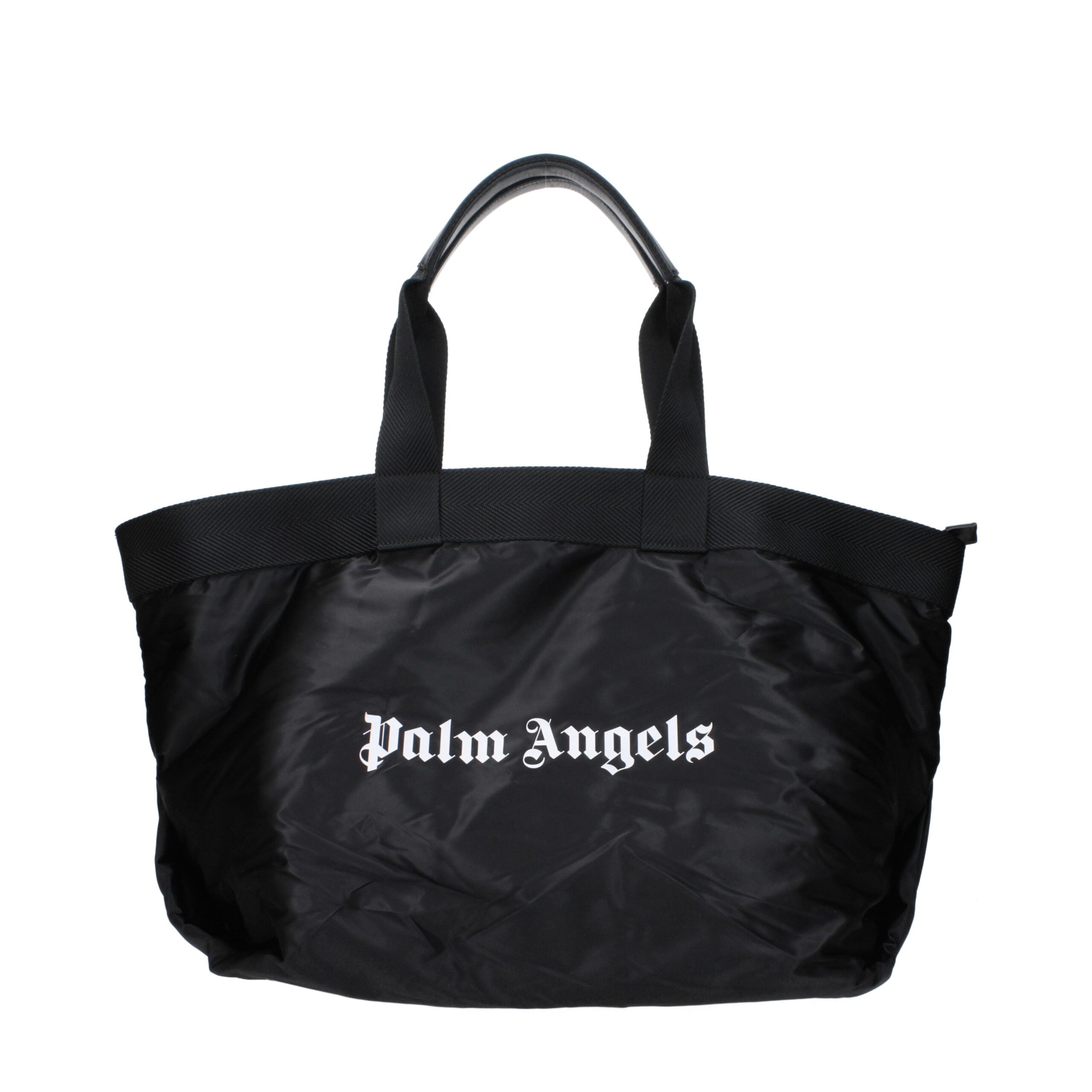 Palm Angels Black Fabric Shoulder Bags