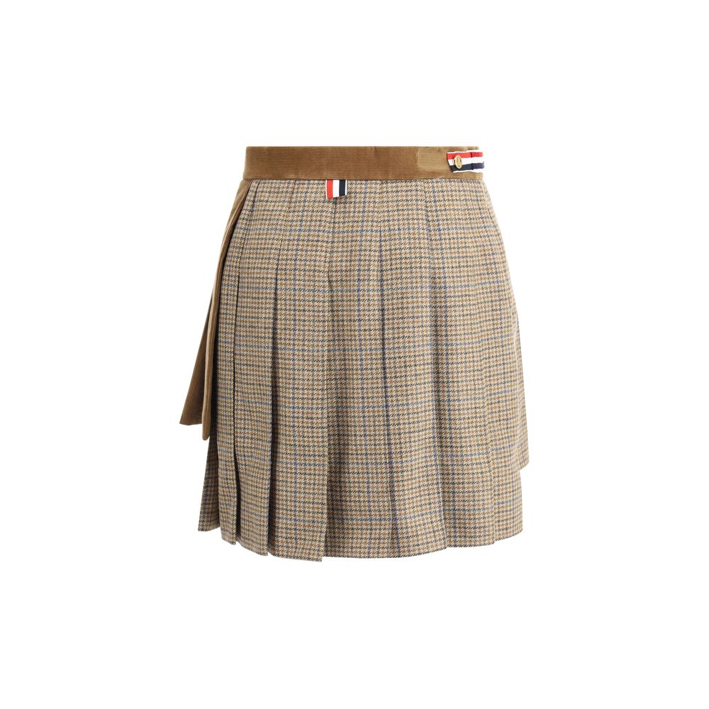 Thom Browne Pleated Miniskirt - Image 2