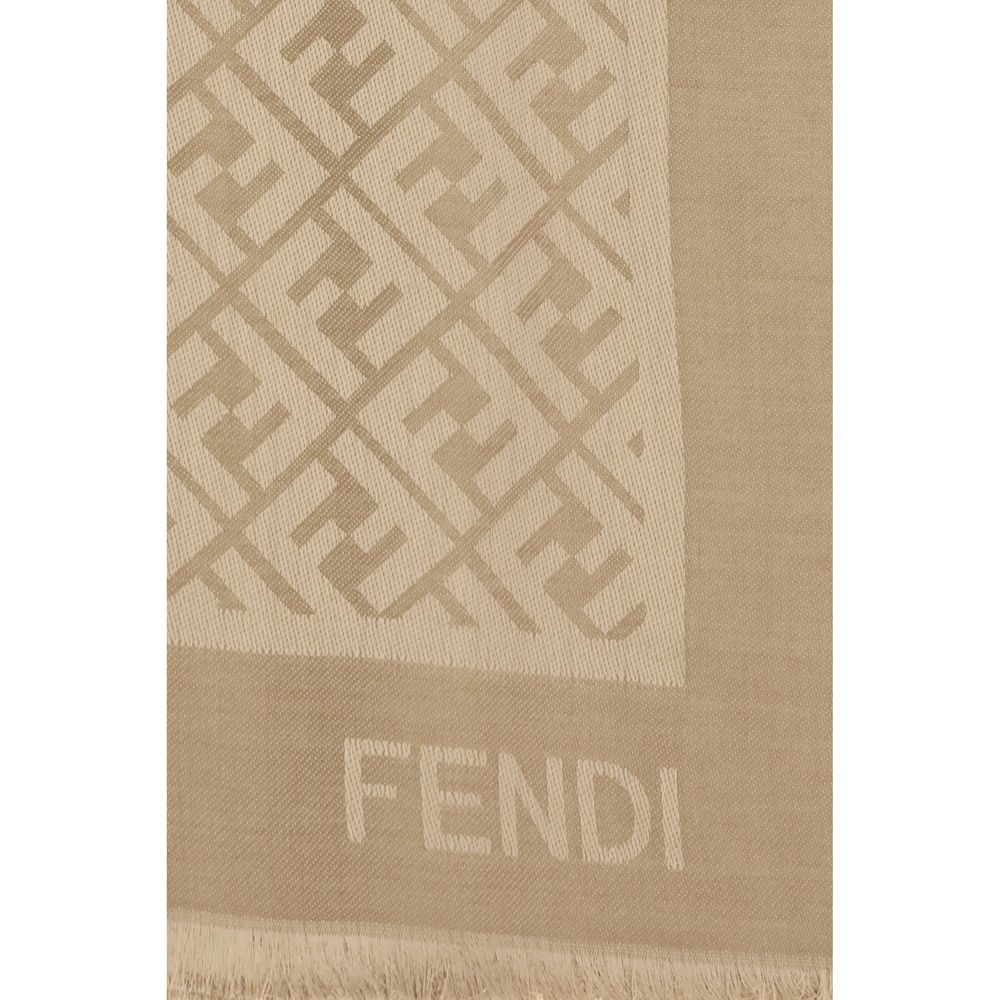 Fendi Silk FF Shawl - Image 3