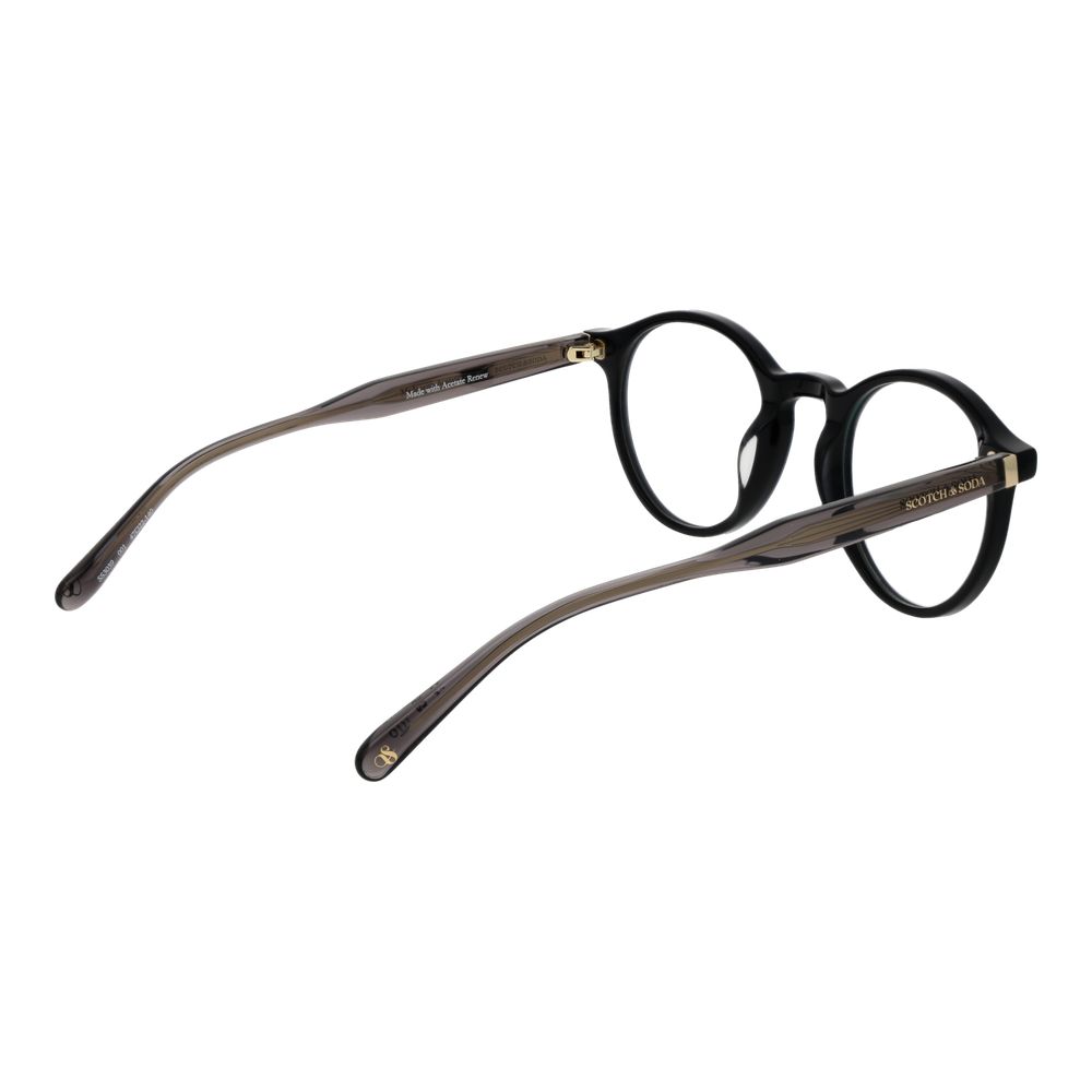 Scotch & Soda Black Plastic Glasses (Frames) - Image 3