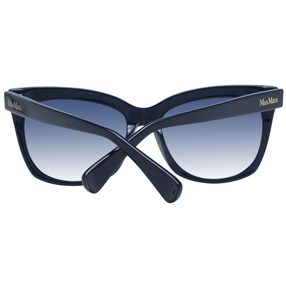 Max Mara Blue Plastic Sunglasses - Image 3