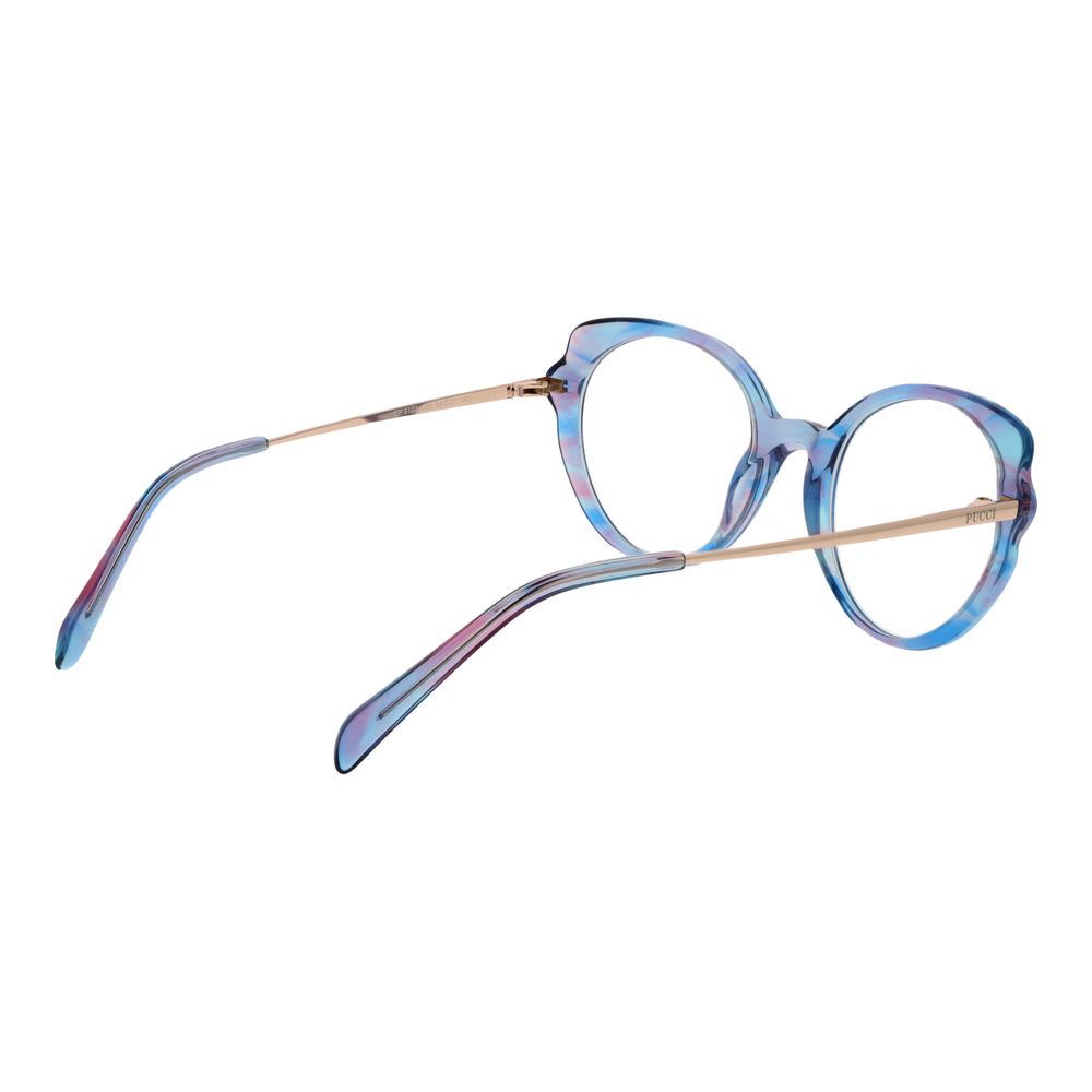 Emilio Pucci Blue Plastic Glasses (Frames) - Image 3